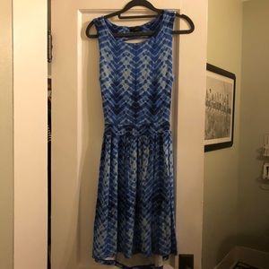Tart Tye Die Dress w Cut Outs Sz S